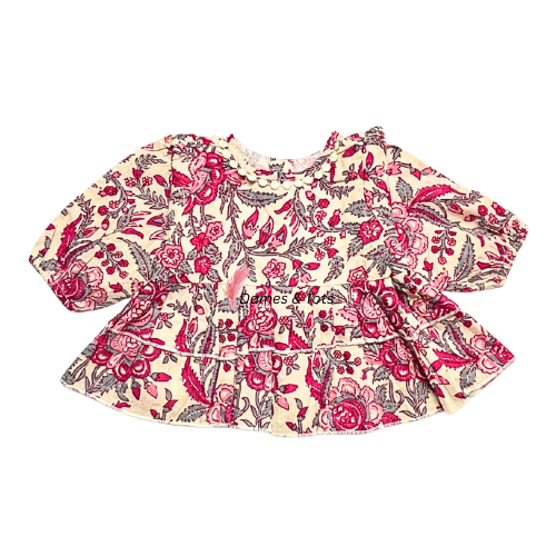 Enchanting Pink Cotton Frock for Your Little Princess