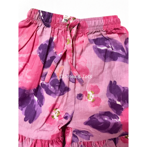 Pink Cotton Kurti & Sharara Set for Girls – Festive Wear