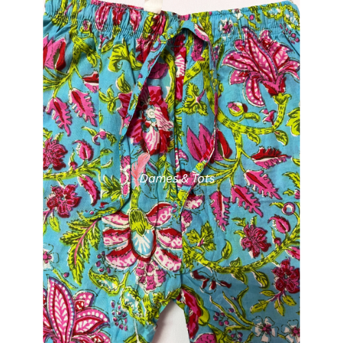 Floral Delight Kurti sharara Pants Set