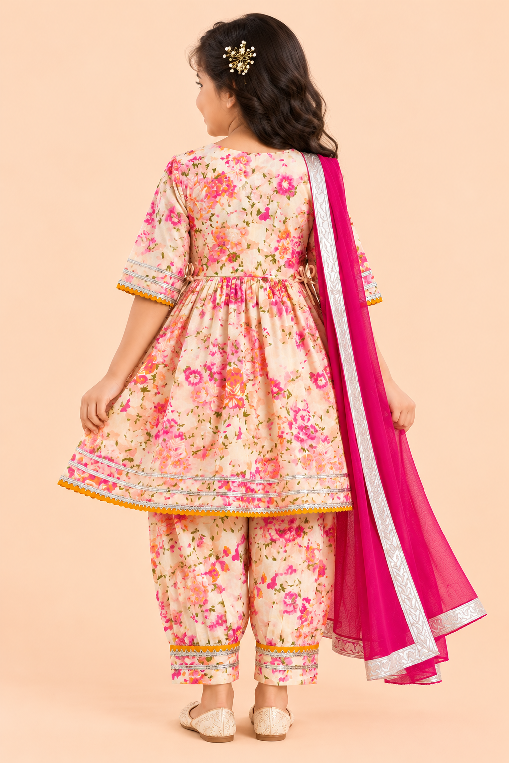 Girls Ethnic Punjabi Suit
