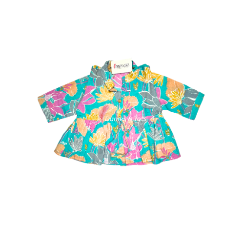 Pure Cotton Floral Co-ord Set for Girls – Breathable Everyday Wear