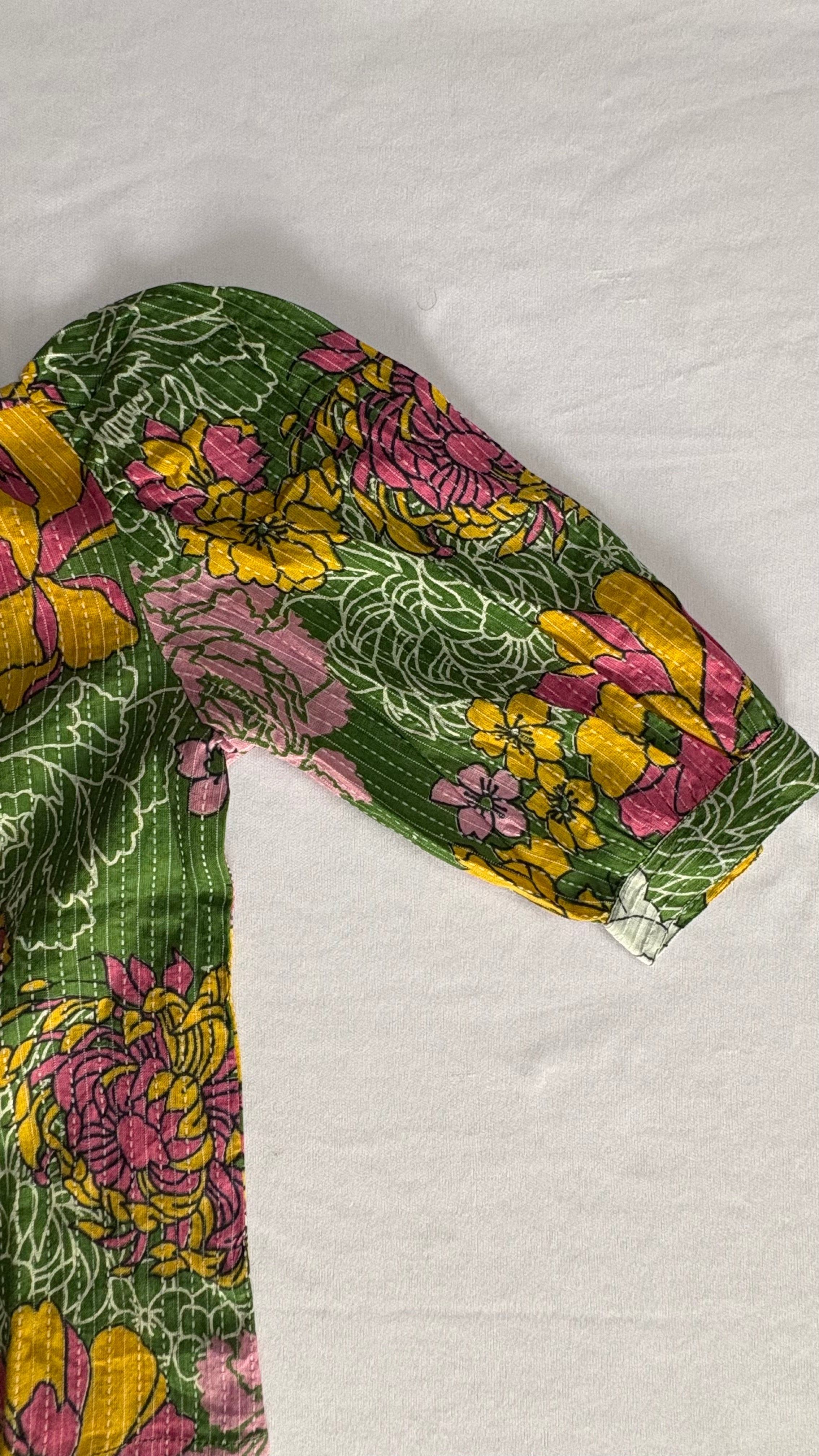 Green Floral Cotton Co-ord Set | Soft & Breathable