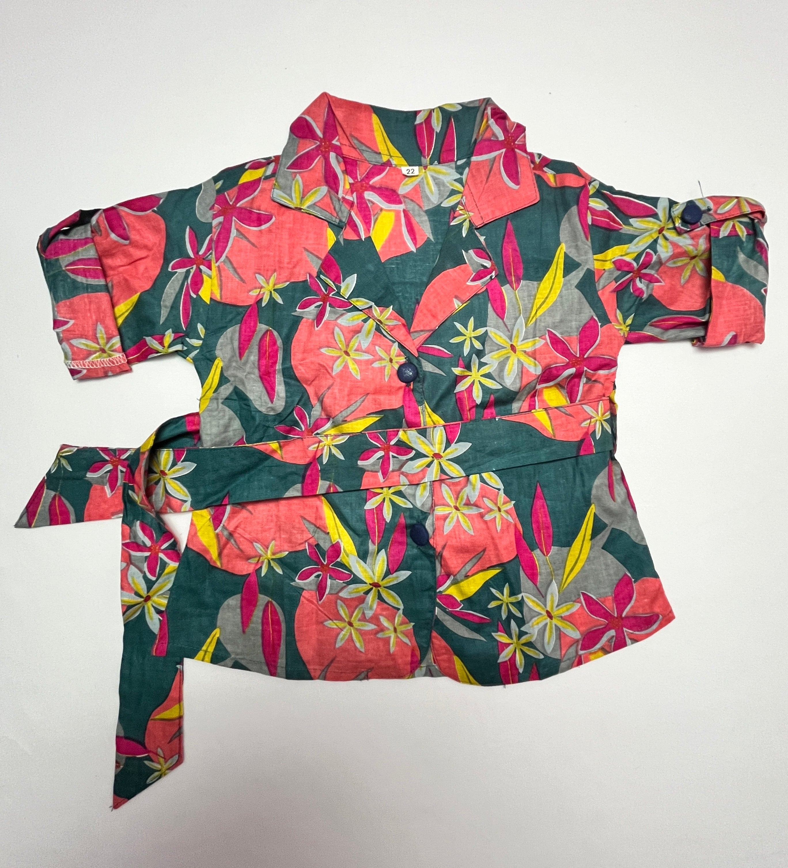 Pure Cotton Floral Co-ord Set for Girls – Breathable Everyday Wear