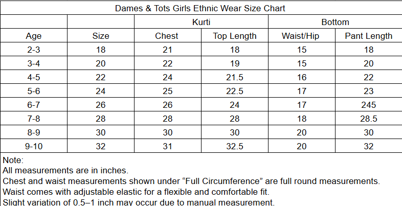 Pink Cotton Kurti & Sharara Set for Girls – Festive Wear