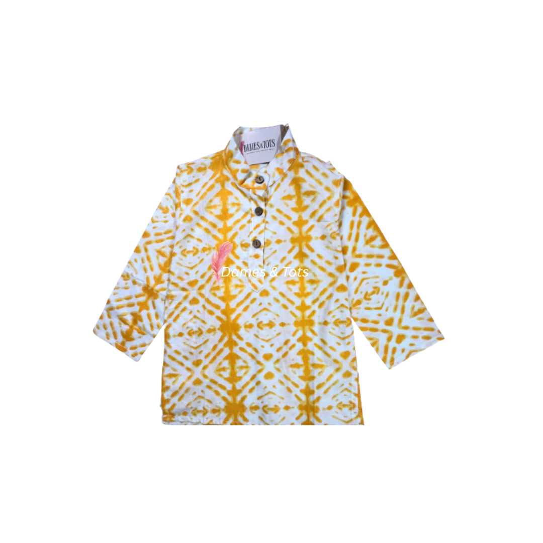 Sunshine Charm Baby Boy's Kurta Set