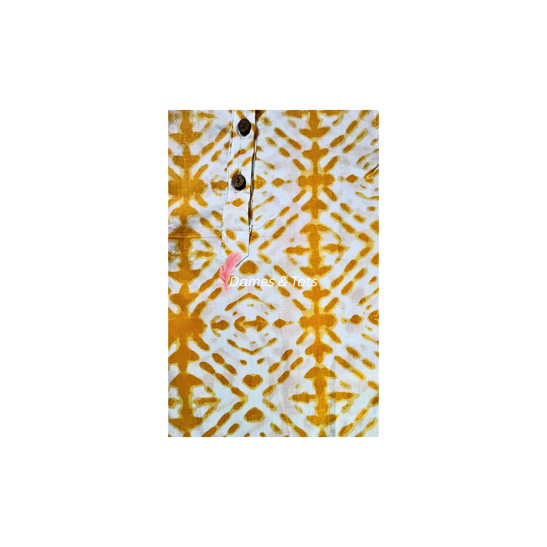 Sunshine Charm Baby Boy's Kurta Set