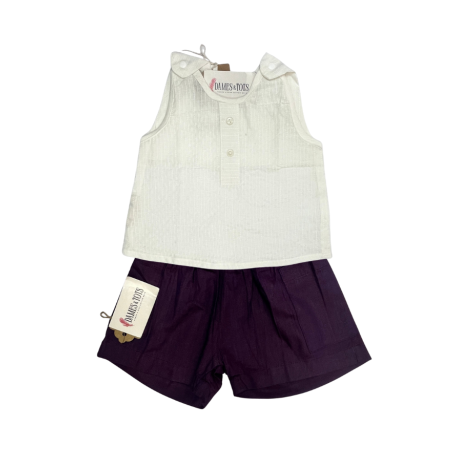 Unisex Linen Cotton Co-Ord Set